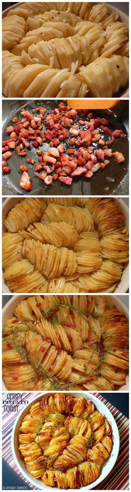 Crispy Potato Roast: 