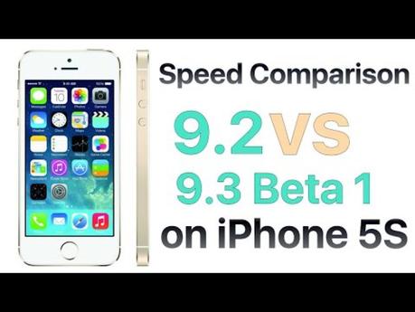 iOS 9.3 beta vs iOS 9.2, come se la sono cavata in termini di velocità iPhone 6, iPhone 5S, iPhone 5 e iPhone 4S?