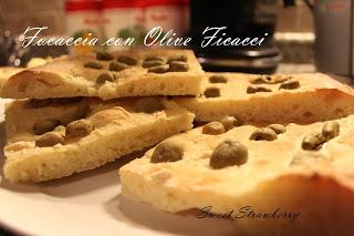 Focaccia con le Olive Ficacci