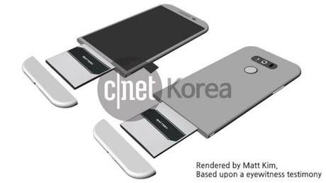 LG G5 batteria removibile