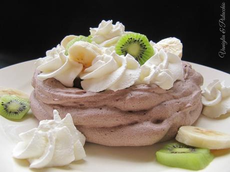 pavlova al cioccolato