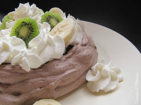 pavlova al cioccolato