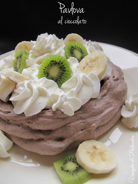 pavlova al cioccolato