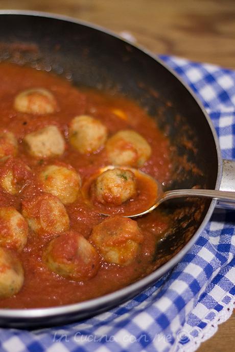 polpette di soia al sugo