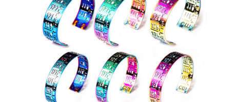 Da IL CENTIMETRO cangianti bracciali flash stile anni ’80