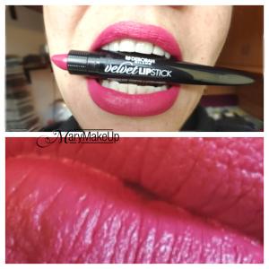 Deborah Velvet Lipstick in Boho Fuxia