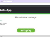 Whatsapp truffa Voice Message, aprite quel file!