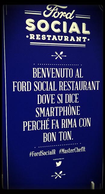 Ford Social Restaurant: la cena è sempre più social