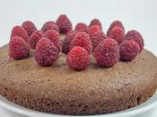 Torta cioccolato light lamponi Chocolate raspberries cake recipe