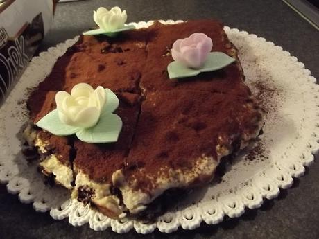 CHEESECAKE  AL CIOCCOLATO CON MERENDINE FREDDI