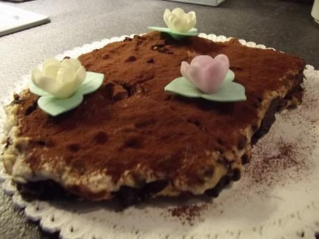 CHEESECAKE  AL CIOCCOLATO CON MERENDINE FREDDI