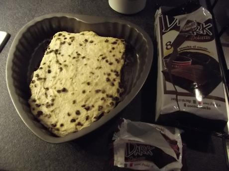 CHEESECAKE  AL CIOCCOLATO CON MERENDINE FREDDI