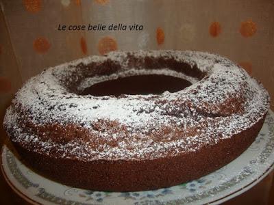 Ciambella alla nutella senza olio, burro e uova