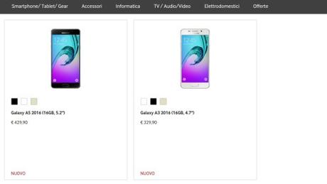 Smartphone  Tablet  Gear Smartphone GALAXY A   Online Shop IT