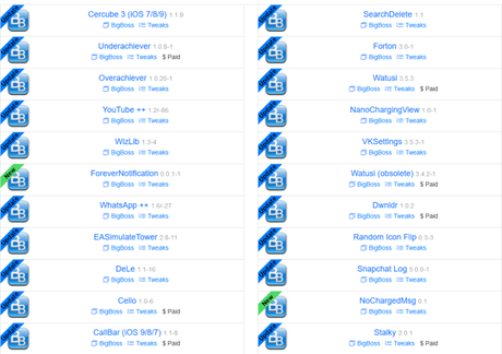 Cydia (iOS 9.x.x) – I Tweak già testati e funzionanti [Aggiornato 16.01.2016]