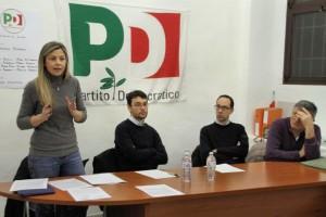 L'onorevole PD, Maria Chiara Gadda, Andrea Mollica e Alessandro Fazio