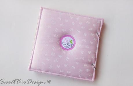 Album foto Bimba con Copertina in Stoffa - Fabric Cover Baby girl photoalbum