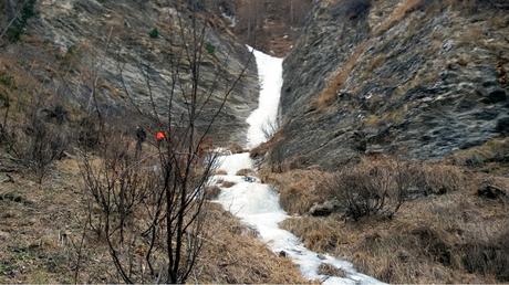 ice climbing cascate di ghiaccio valle varaita