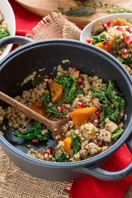 PILAF di QUINOA e LENTICCHIE | vegan senza glutine