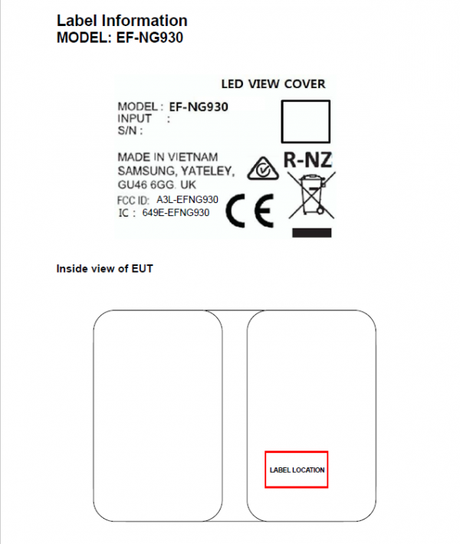 Samsung Galaxy S7 LED View Cover