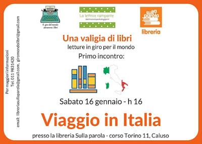 UNA VALIGIA DI LIBRI - Resoconto di un VIAGGIO IN ITALIA