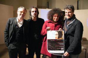 Foto  di Mirko Tamburello. Da sn, nella foto: Fabrizio Ferracane, Rino Marino, Sade Mangiaracina e Luca Aquino