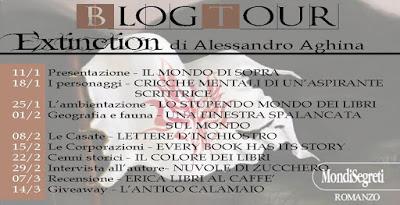 Blogtour “Extinction”  Tappa 2 – I personaggi principali