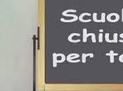 Martedì elenco scuole chiuse