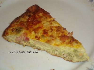 Frittata con il cavolfiore al forno