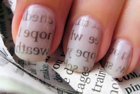 Riciclo creativo per decorare le unghie