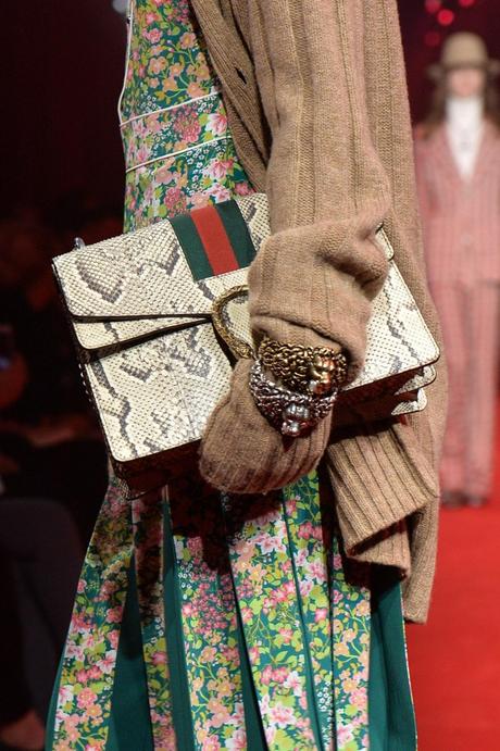 Milano Moda Uomo, i dettagli della sfilata Gucci