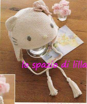 Cappelli all'uncinetto per bimbi, schemi dal mondo web / www crochet hat patterns for kiddos