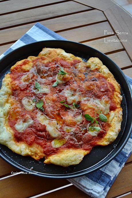 Pizza allo Yogurt e Senza Lievitazione – Classica o alle Pere e Gongorzola