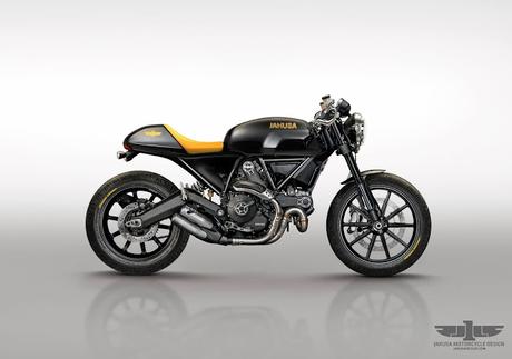 Design Corner - Ducati Scrambler Cafè Racer by Jakusa Design