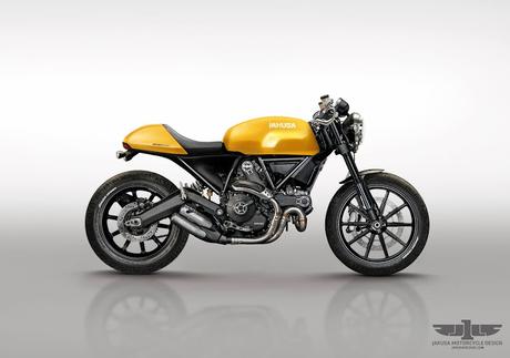 Design Corner - Ducati Scrambler Cafè Racer by Jakusa Design