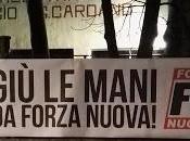 PAVIA. Forza Nuova Pavia solidale gruppo Roma.