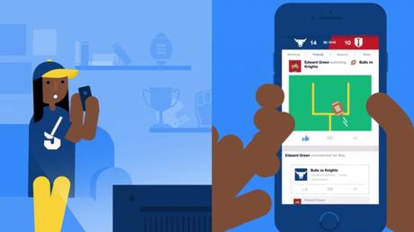 Facebook lancia Sports Stadium: l'hub per gli eventi sportivi