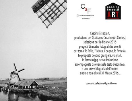 Progetti artistici per cascinafarsettiart 2016