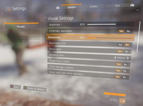 Tom Clancy's The Division, le opzioni grafiche della versione console - Notizia - PS4