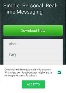 Immagini in anteprima delle nuove impostazioni sulla privacy di Whatsapp