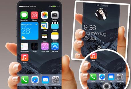 Nuovo concept per iPhone 7, borderless con iOS 10 installato