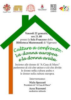 VIGEVANO (pv). Questa sera si parla di integrazione e comprensione con l’associazione “A Casa di Maru”.