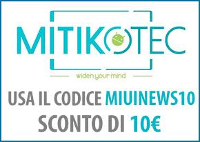 Codice sconto coupon offerte mitikotec