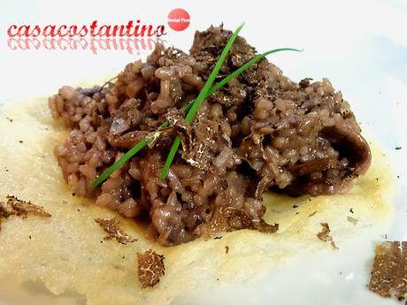 Risotto porcini e tartufo