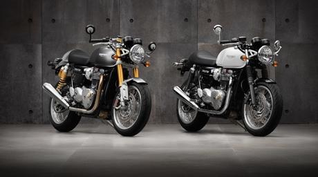 Triumph Thruxton e ThruxtonR Hero