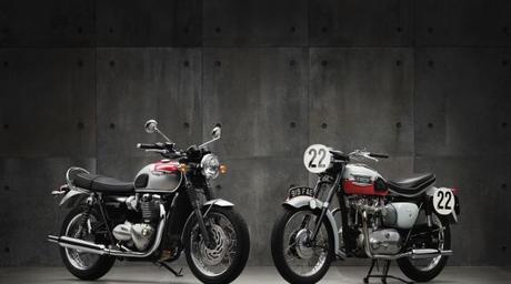 Triumph Bonneville T120 e l'originale del 1959