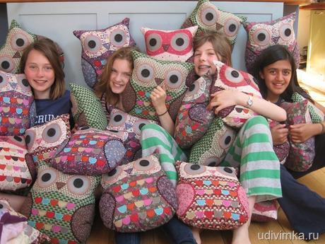 10 Gufi di stoffa fai da te cartamodelli e tutorial cucito creativo 10 Gufi di stoffa fai da te cartamodelli e tutorial cucito creativo