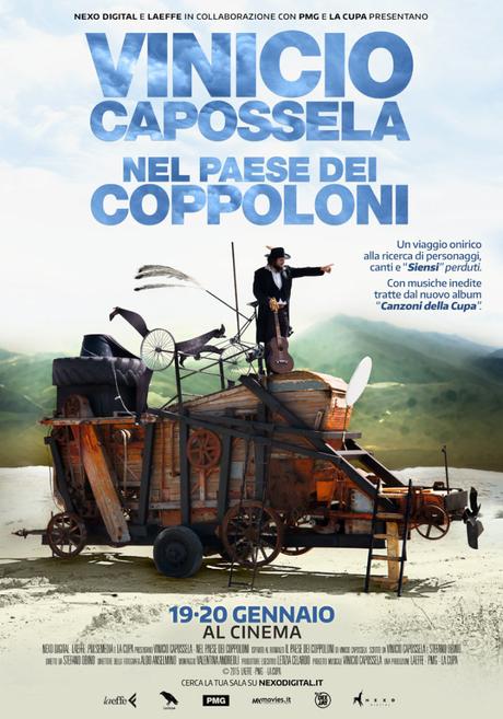 al cinema 10.000 spettatori per “VINICIO CAPOSSELA – NEL PAESE DEI COPPOLONI”, quarto film al box office