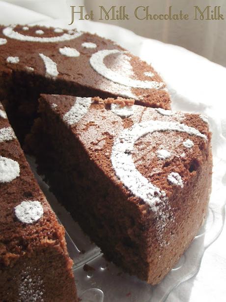 Torta al latte caldo e cioccolato (Hot Milk Chocolate Cake)-la versione definitiva della torta al cioccolato