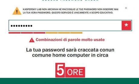 Kaspersky Secure Password Check: testiamo la nostra password